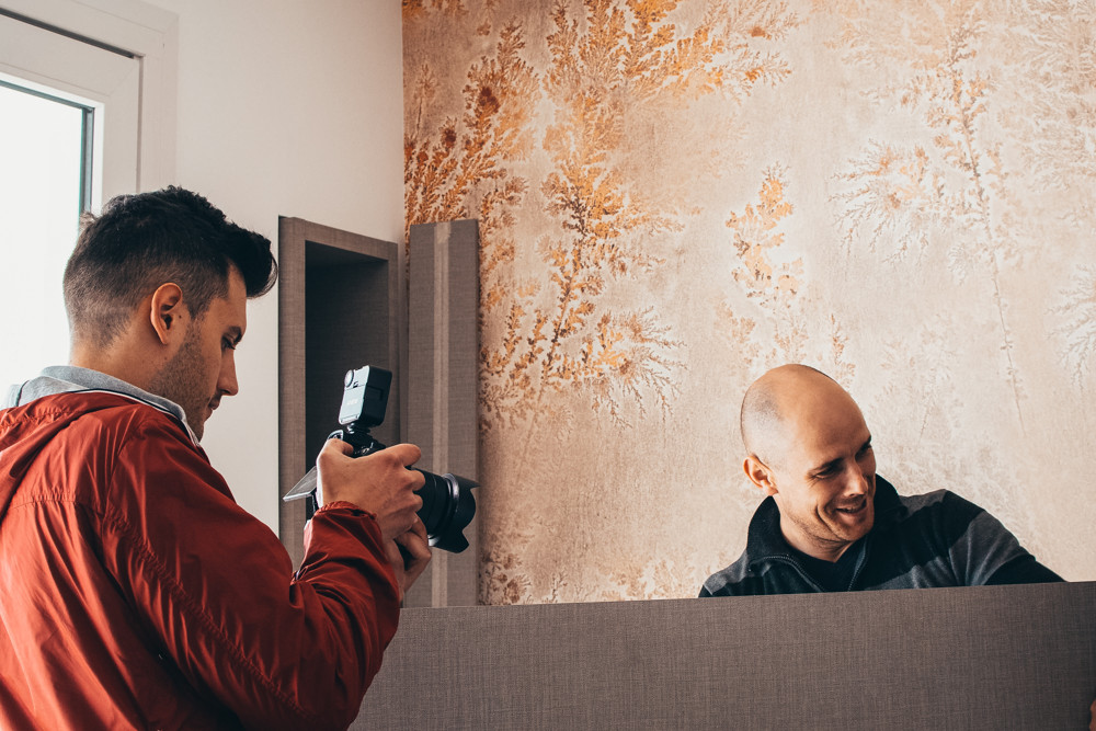 riprese e foto allestimenti hotel jacopo frasson videomaker fotografo